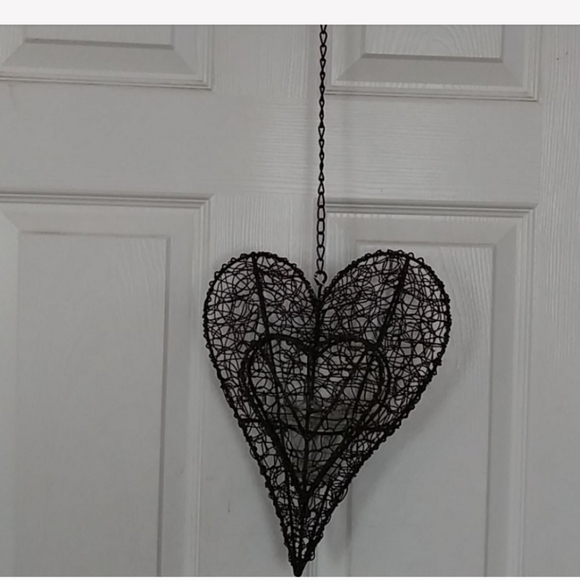 Home Interiors Accents Home Interiors Hanging Heart Tea Light Holder Poshmark